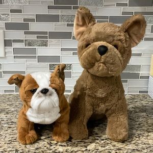 BULLDOGS! Frenchie and English - stuffed animals